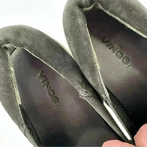 Vince womens warren flats size 6.5 36.5 black suede flatforms
Minimalist - Picture 8 of 13